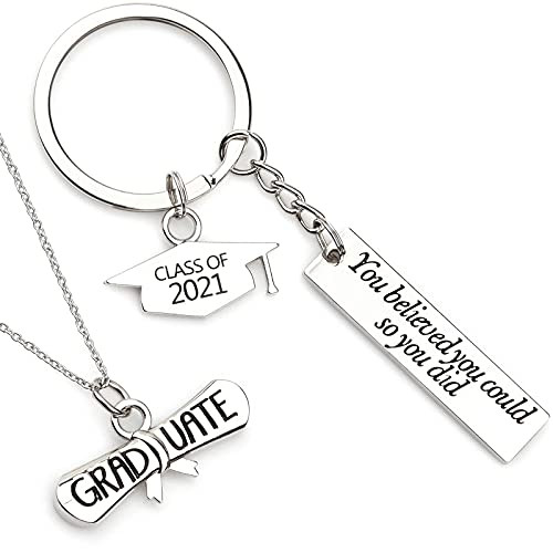 Graduation Gifts 2021 Senior Keychain for Grads - Inspirational Key Ring for Teen - Graduation Friendship Gifts For Her/Him College high school Jewelry Present Gift for Boy Girl Grads Graduation Gifts 2021 Senior Keychain for Grads - Inspirational Key Ring for Teen - Graduation Friendship Gifts For Her/Him College high school Jewelry Present Gift for Boy Girl Grads