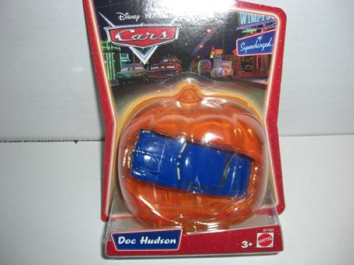 Disney Pixar Cars Doc Hudson Pumpkin Blister Pack 1:55 Scale Mattel