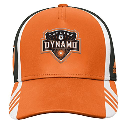 MLS by Outerstuff Boys' Structured Adjustable Hat, Orange, Youth 1 Size