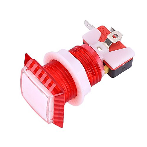 LISRUILY Game Button Replacement led Machine Arcade Color Lights Video Player Video Games LED Illuminated Push Button