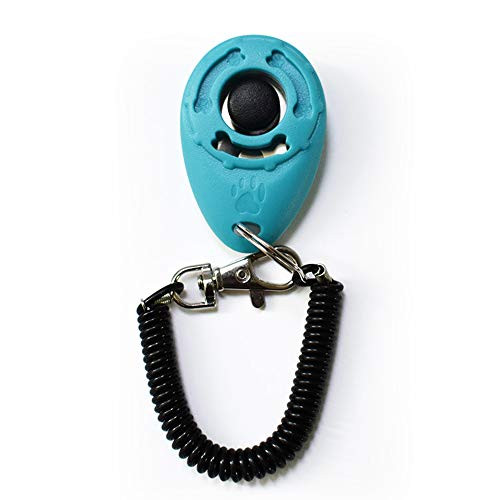 BAIHUAXIN Dog Training Clicker with Wrist Strap, Puppy Clicker Training with Big Button for Dog Cat Clicker Bird Pet, Effective Behavioral Training Tool Easy to Use