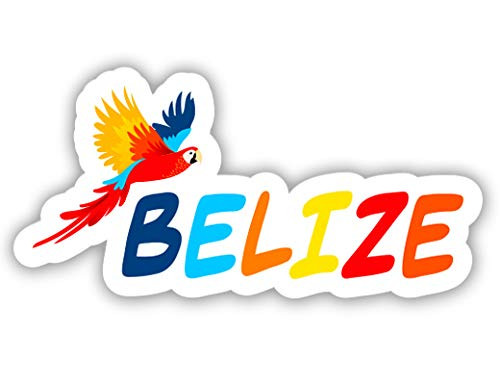 AK Wall Art Belize Vinyl Sticker - Car Window Bumper Laptop - Select Size