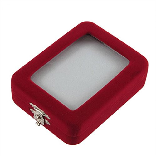 Kekailu Jewelry Box,Red Velvet Gift Jewelry Box Case Display Holder for Ring Bracelet Bangle Earrings,Jewel Cabinet Gift,Red Kekailu Jewelry Box,Red Velvet Gift Jewelry Box Case Display Holder for Ring Bracelet Bangle Earrings,Jewel Cabinet Gift,Red