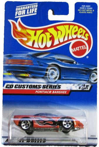 Hot Wheels CD Customs Series 4 Pontiac Banshee 2000-32 Collectible Collector Car Mattel 1-64 Scale