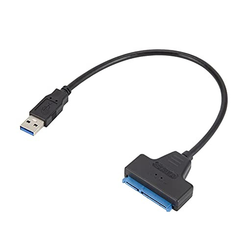 VJK SATA to USB Cable,USB 3.0 to 2.5 SATA III Hard Drive Adapter External Converter for SSD/HDD Data Transfe