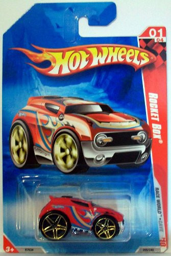 Hot Wheels 2010 205/240 Rocket Box Red 1-64