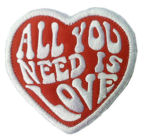 Antrix All You Need is Love Military Heart Pattern Badge Emblem Hook and Loop Tactical Funny Love Heart Patch for Clothes Kids and Adult- Dia.3.15" Antrix All You Need is Love Military Heart Pattern Badge Emblem Hook and Loop Tactical Funny Love Heart Patch for Clothes Kids and Adult- Dia.3.15"