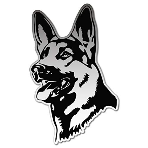 AK Wall Art German Shepherd Vinyl Sticker - Car Window Bumper Laptop - Select Size