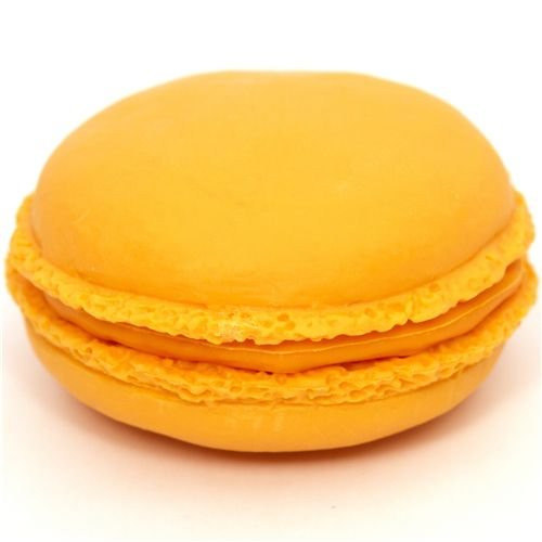 orange macaroon eraser French Pastry from Japan by Iwako