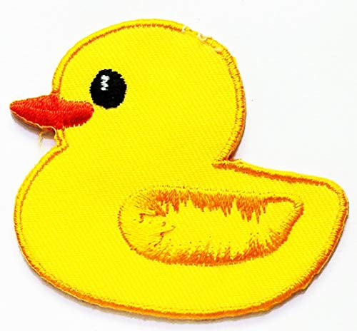 Nipitshop Patches Yellow Duck Ducky Retro Boho 70s Movie Cartoon Kid Embroidered Patch Sew On Iron On Patch Applique Clothes Dress Plant Hat Jeans Sewing Applique DIY Accessory Nipitshop Patches Yellow Duck Ducky Retro Boho 70s Movie Cartoon Kid Embroidered Patch Sew On Iron On Patch Applique Clothes Dress Plant Hat Jeans Sewing Applique DIY Accessory
