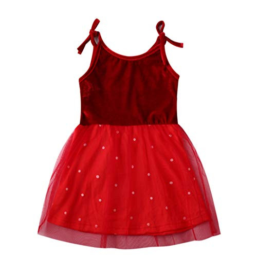 Toddler Girl Slip Tutu Dress Red Cotton Tulle Dress Sleeveless Backless Princess A line Party Dress 5T Toddler Girl Slip Tutu Dress Red Cotton Tulle Dress Sleeveless Backless Princess A line Party Dress 5T
