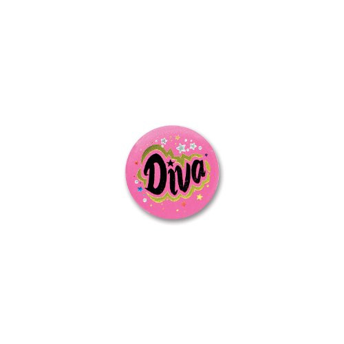 Beistle Diva Satin Button