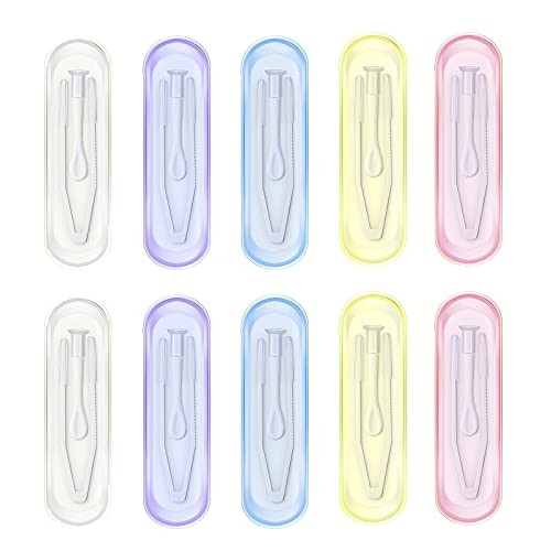 10pcs Contact Lenses Removal Tool,Contact Lens Remover Tweezers and Inserter Kit with Soft Tip,Contact Lenses Remover and Insertion Tool with Travel Case 10pcs Contact Lenses Removal Tool,Contact Lens Remover Tweezers and Inserter Kit with Soft Tip,Contact Lenses Remover and Insertion Tool with Travel Case