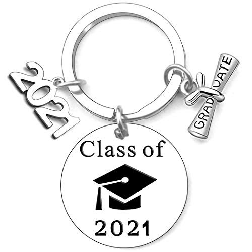2021 Graduation Keychain, Inspirational Gift for Seniors, College Graduate Keyring, Grad Idea for Him or Her Lucky Penny Birthday Keyrings 2021 Graduation Keychain, Inspirational Gift for Seniors, College Graduate Keyring, Grad Idea for Him or Her Lucky Penny Birthday Keyrings