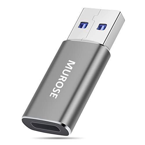 MUROSE USB C Adapter , USB C to USB A Adapter , USB C to USB A 3.0 Adapter with E-Marker Chip