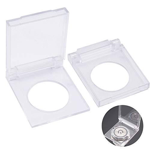 TWTADE 2PCS 19mm Dust Cover Plastic Protect Push Button Switch for 19mm -Flat- Button Switch