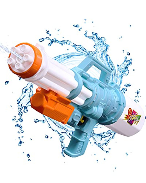 Super Water Gun for Kids  and  Adults, Super Squirt Guns Water Soaker Blaster Pool Toys Outdoor Summer Beach Blaster Foam Shooter Gifts