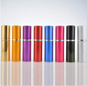 10ml Lotion Bottle Travel Portable Refillable Perfume Atomizer Empty Bottle Scent Pump Spray Case, Black