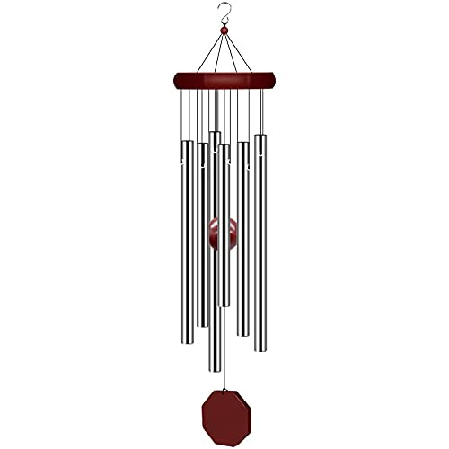 Pgzsy Memorial Wind Chimes Outdoor Large Deep Tone, Wind Chime Outdoor Sympathy Wind-Chime Personalized with 6 Tuned Tubes, Elegant Chime for Garden Patio Balcony and Home Pgzsy Memorial Wind Chimes Outdoor Large Deep Tone, Wind Chime Outdoor Sympathy Wind-Chime Personalized with 6 Tuned Tubes, Elegant Chime for Garden Patio Balcony and Home