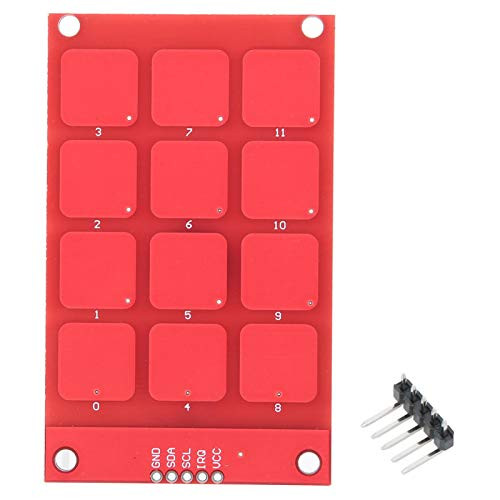 Touch Keyboard-MPR121 Touch Keyboard Capacitive Touch Keypad 12 Buttons High Sensitive Keypad