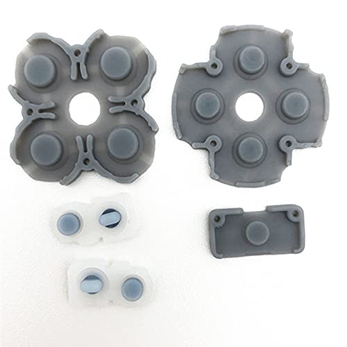 Replacement Set Conductive Rubber Adhesive Button D Pad Kit for Playstation 5 PS5 Console Repair Parts