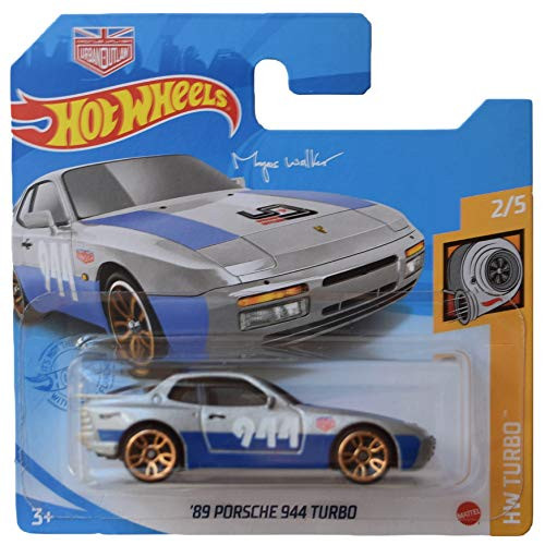 DieCast Hotwheels '89 Porsche 944 Turbo, Turbo 2/5 -Short Card-
