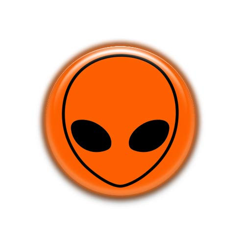 Alien Naranja - Badge Collection, Pinback Button Magnet Badge 1.50 Inch -38mm-