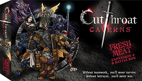 Smirk & Dagger Games Cutthroat Caverns Fresh Meat Expansion 4 & Battle Box