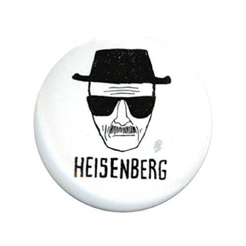 Animewild Breaking Bad Heisenberg 1.25 Inch Button