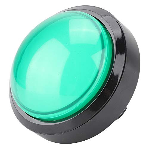 Socobeta Large Game Machine Button Round Lamp Illuminated for Game