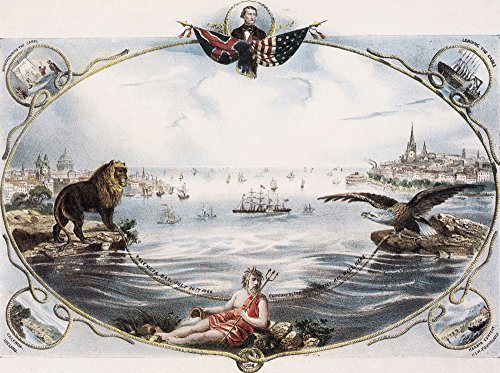 Transatlantic Cable Poster Print by Science Source (24 x 18)