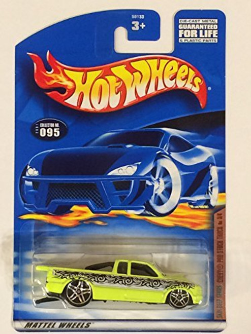 Hot Wheels Skin Deep Series 3 Chevy Pro Stock Truck 2001-95 Collectible Collector Car Mattel 1-64 Scale