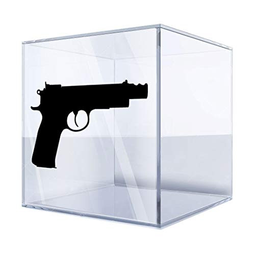 Decal Sticker Gun Figure 5 X 3