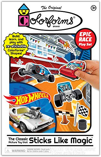 Colorforms Playset  Hot Wheels