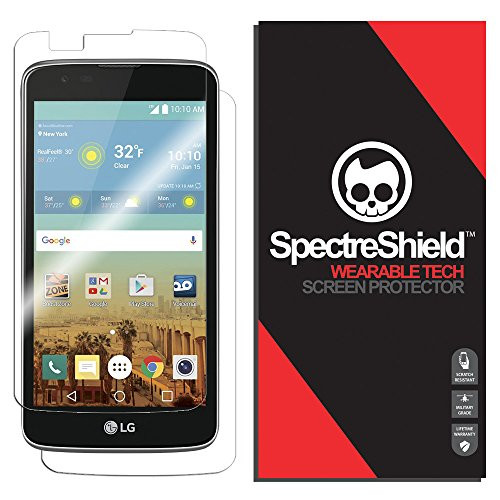 Spectre Shield Screen Protector for LG K7 / LG Tribute 5 Full Body Front/Back Case Friendly LG K7 / LG Tribute 5 Screen Protector Accessory TPU Clear Film