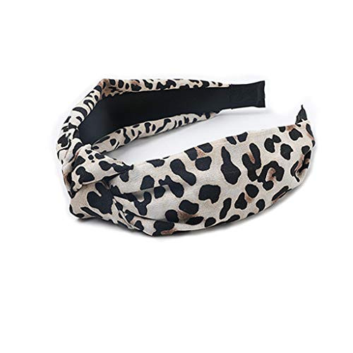 Leopard Print Headband Women Headband Headband for Washing Face Knot Turban Headband Hair Band Cheetah Wide Headbands Hairband Head Band Wrap