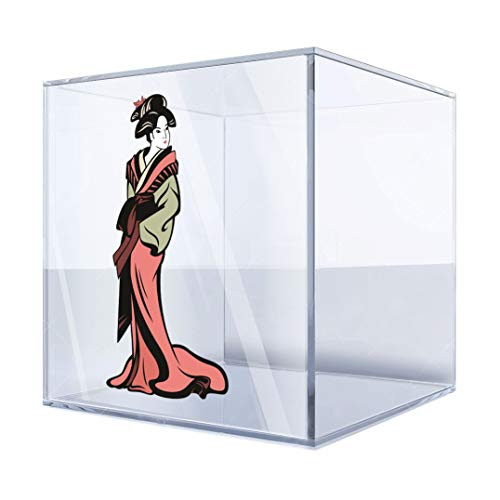 Sticker Decal Geisha Figure 4 X 2,1