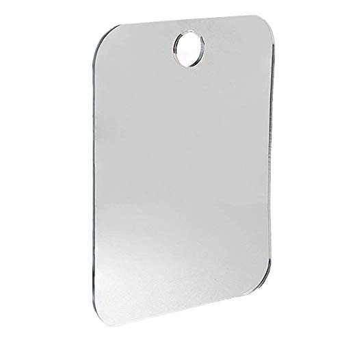 XFUG Shave Well Fog-Free Shower Mirror?Portable Anti Fog Mirror Bathroom Fogless Free Washroom Travel Original Anti-Fog Shaving Handheld for Men and Women Long-Lasting Removable Adhesive Hoo XFUG Shave Well Fog-Free Shower Mirror?Portable Anti Fog Mirror Bathroom Fogless Free Washroom Travel Original Anti-Fog Shaving Handheld for Men and Women Long-Lasting Removable Adhesive Hoo