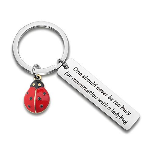 CYTING Ladybug Gifts Ladybug Keychain Beetle Jewelry Gardener Ladybug Lover Gift CYTING Ladybug Gifts Ladybug Keychain Beetle Jewelry Gardener Ladybug Lover Gift