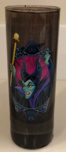 Disney Parks Sleeping Beauty Maleficent Glass Toothpick Holder NEW