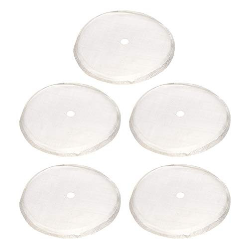 French Press Replacement Filter Mesh Screen Coffee Press Stainless Steel Mesh Filter Filters 5 Inch Reusable for French Press Coffee Tea Makers