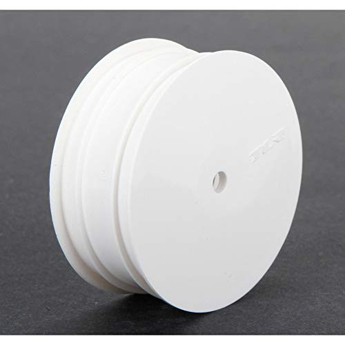 TEAM LOSI RACING Front Wheel 12mm Hex White -2-- 22 3.0