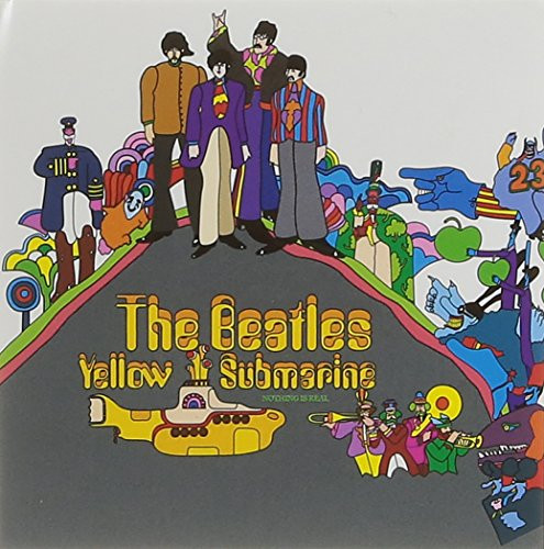 Rock Off The Beatles Fridge Magnet- Yellow Submarine Album