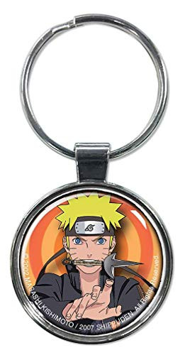 Ata-Boy Naruto 1.5" Fob Keychain for Keys, Backpack Pulls and More