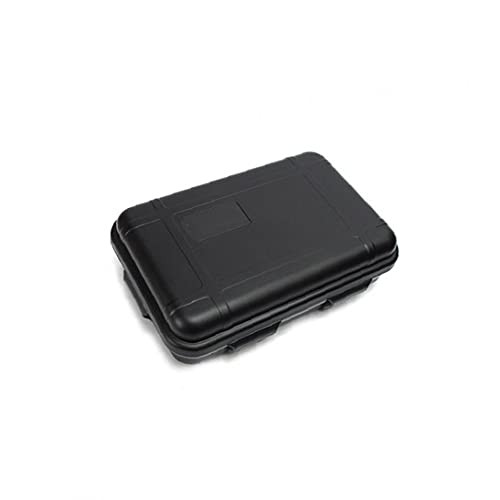 NIDONE Plastic Shockproof Box Practical Airtight Survival Case Waterproof Outdoor Container Storage Carry Box Black L