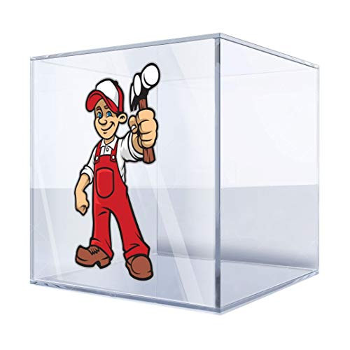 Sticker Decal Worker Figure 5 X 2,8