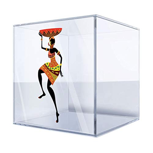 Decal Stickers African Native Woman Figure 5 X 4