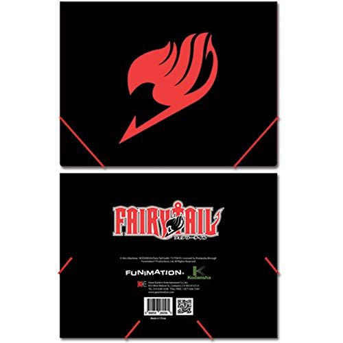 Animewild Fairy Tail Emblem Elastic Band Document File Folder
