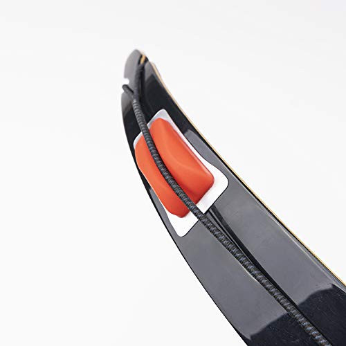 LOKHEIRA ARCHERY Archery Bow String Silencer ?Rubber Shock Absorber ?Soft Limb Dampener for Recurve Bows Stabilizer Accessory, for Shooting Hunting ?2 Pcs?