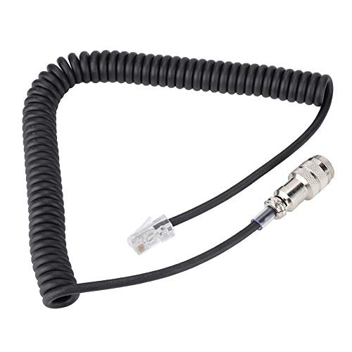 AMONIDA Microphone Adapter Cable, 8pin to RJ-45 Modular Microphone Adapter for Yaesu FT-450D FT-897D FT-991 FT-891